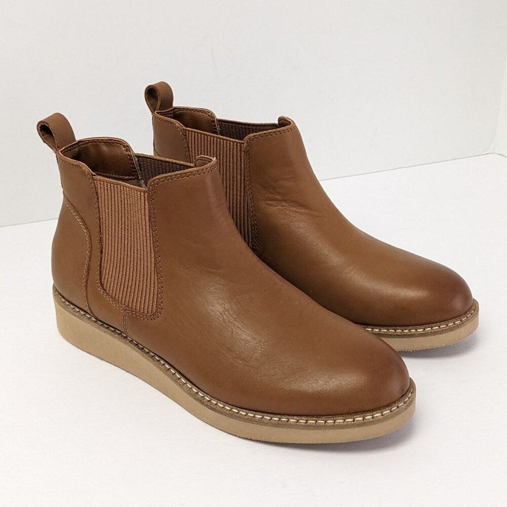 Softwalk Wildwood Chelsea Boots, Brown, Women's 8.5 Narrow